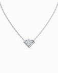 Aura Princess-cut Diamond Necklace