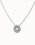 Cannelé Round-cut Diamond Necklace