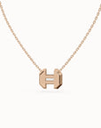 Echo Emerald-cut Diamond Necklace with diamonds