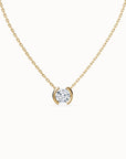 Echo Round Brilliant-cut Diamond Necklace