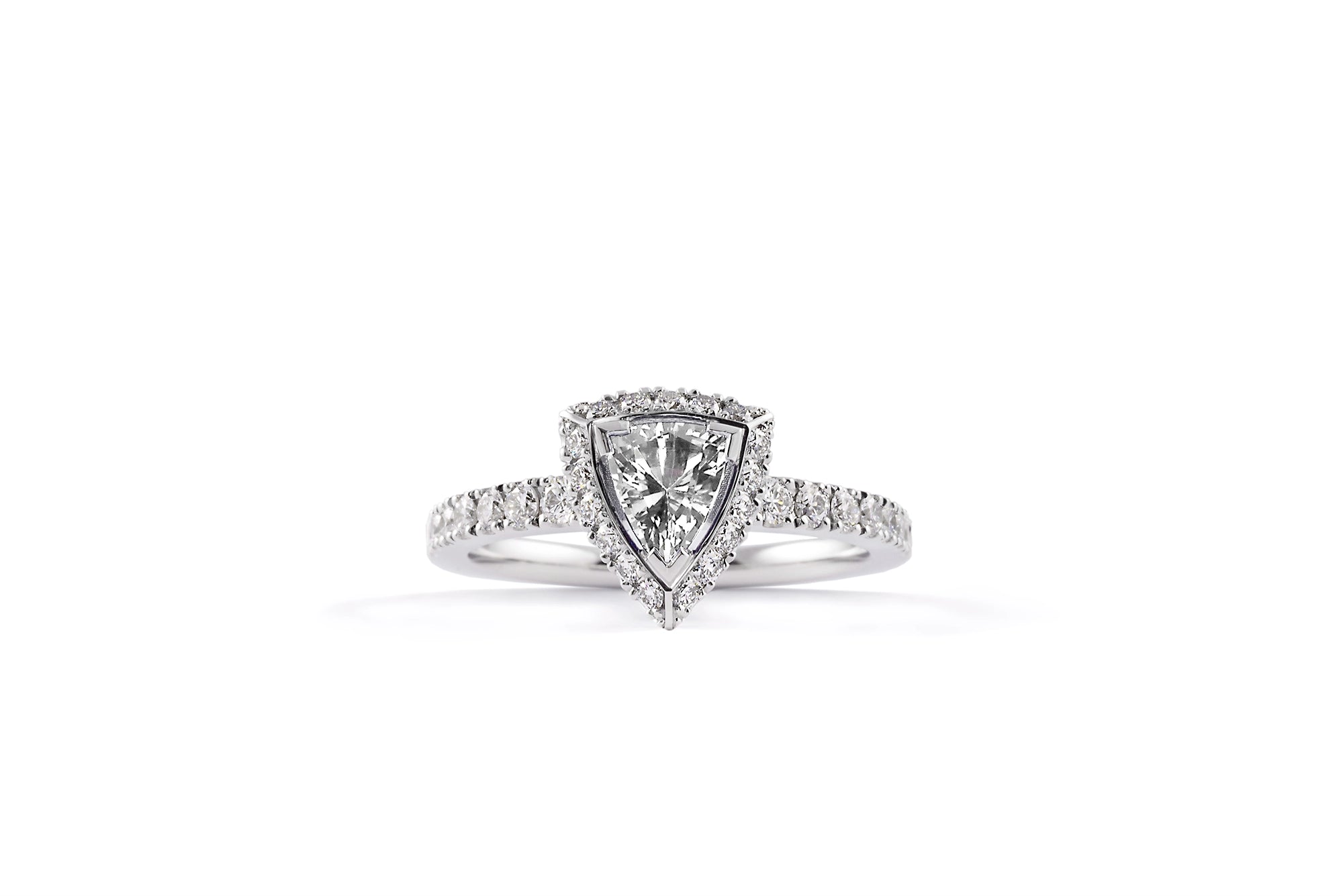 Florence Trillion-cut Diamond Engagement Ring