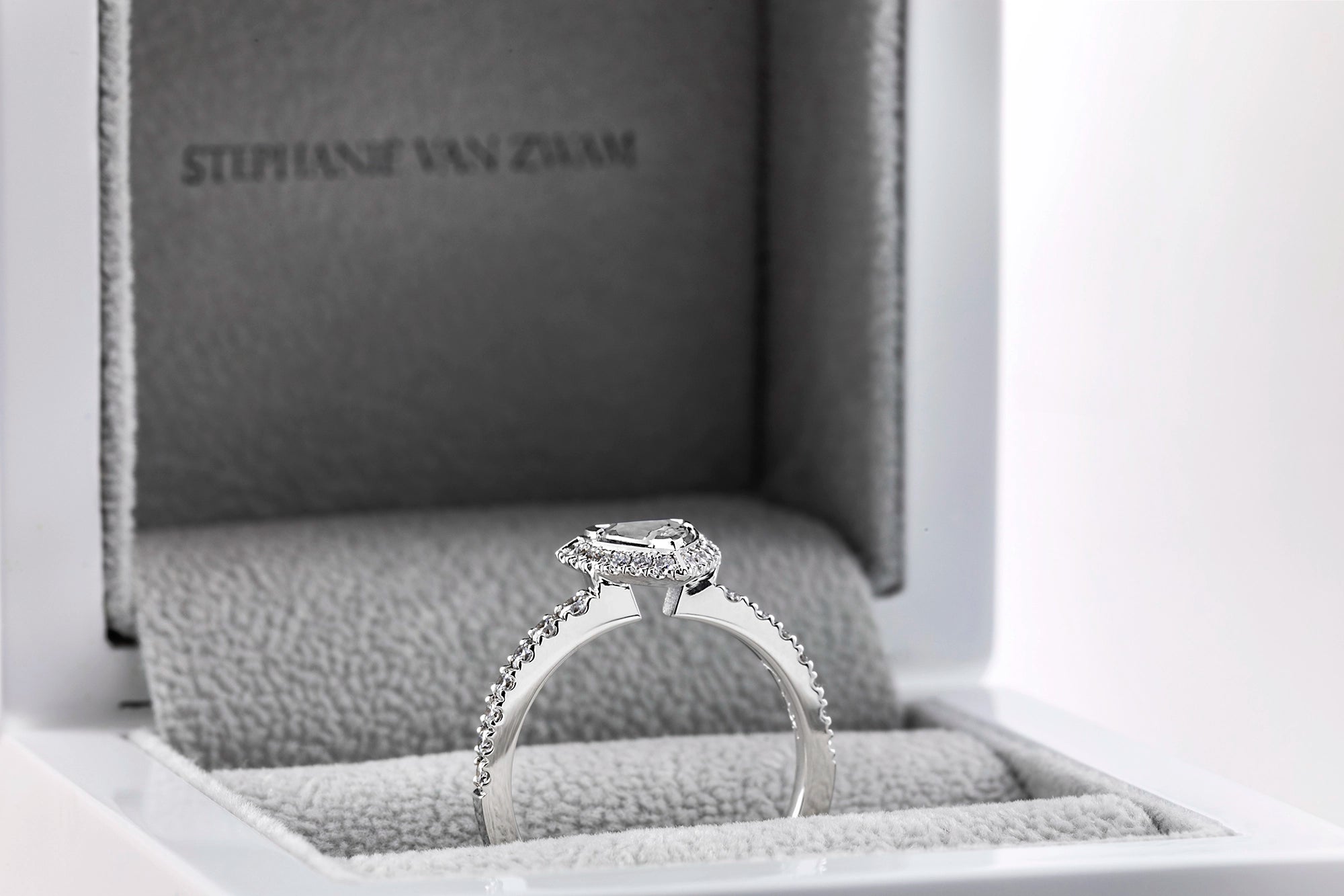 Florence Trillion-cut Diamond Engagement Ring