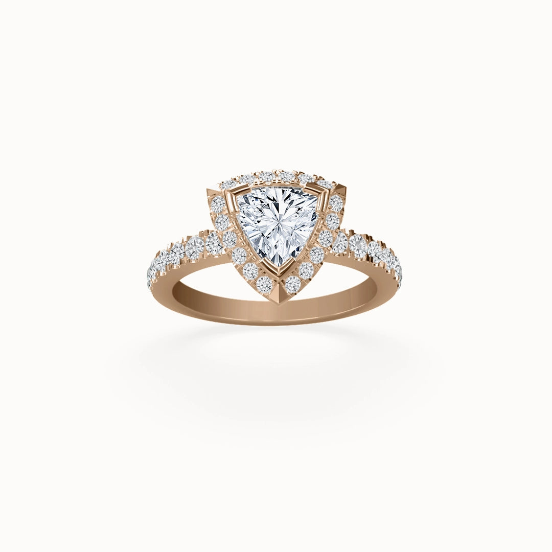 Florence Trillion-cut Diamond Engagement Ring