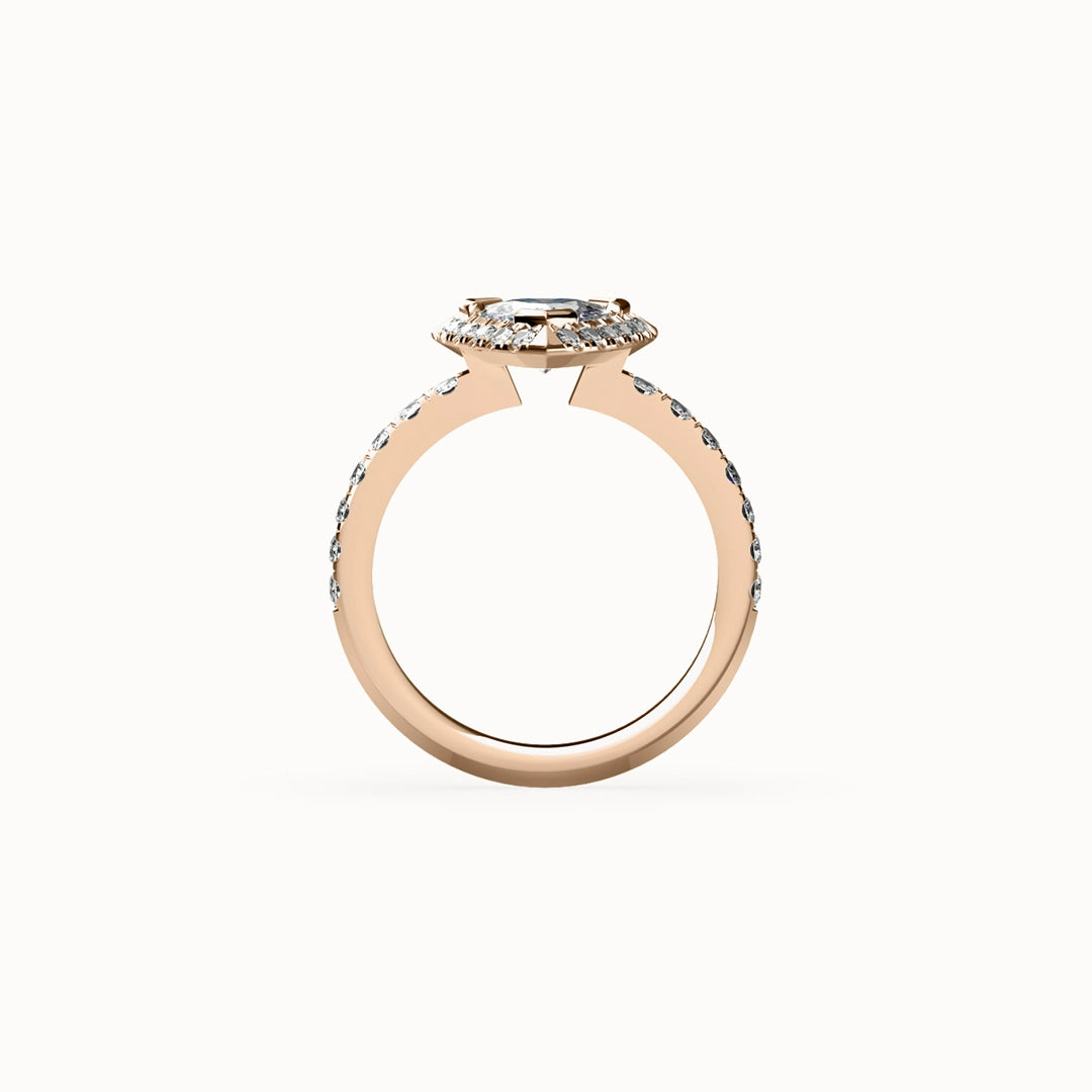 Florence Trillion-cut Diamond Engagement Ring