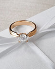 Manhattan Round Brilliant-cut Diamond Engagement Ring