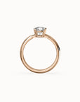 Manhattan Round Brilliant-cut Diamond Engagement Ring