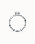 Manhattan Round Brilliant-cut Diamond Engagement Ring