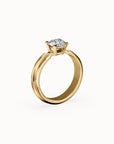 Manhattan Round Brilliant-cut Diamond Engagement Ring