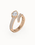 Milan Diamond Toi et Moi Engagement Ring
