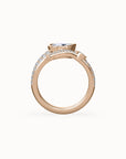 Milan Diamond Toi et Moi Engagement Ring