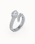 Milan Diamond Toi et Moi Engagement Ring