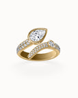 Milan Diamond Toi et Moi Engagement Ring