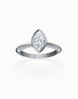Moorea Marquise-cut Diamond Engagement Ring