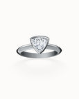 Moorea Trillion-cut Diamond Engagement Ring