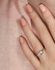 New York bague de fiançailles diamant taille Asscher