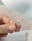 New York bague de fiançailles diamant taille Asscher