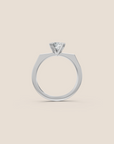 New York bague de fiançailles diamant taille Asscher