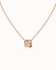 Origin Princess-cut Diamond Necklace