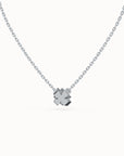 Origin Princess-cut Diamond Necklace