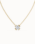 Origin Round Brilliant-cut Diamond Necklace
