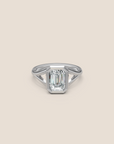 Paris Emerald-cut Diamond Engagement Ring