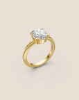 Sunkissed Oval-cut Diamond Solitaire Ring