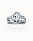 Venice Pear-cut Diamond Engagement Ring