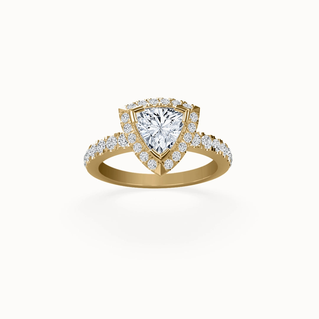 Florence Trillion-cut Diamond Engagement Ring