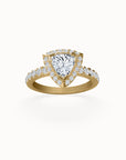 Florence Trillion-cut Diamond Engagement Ring