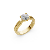 18k yellow gold