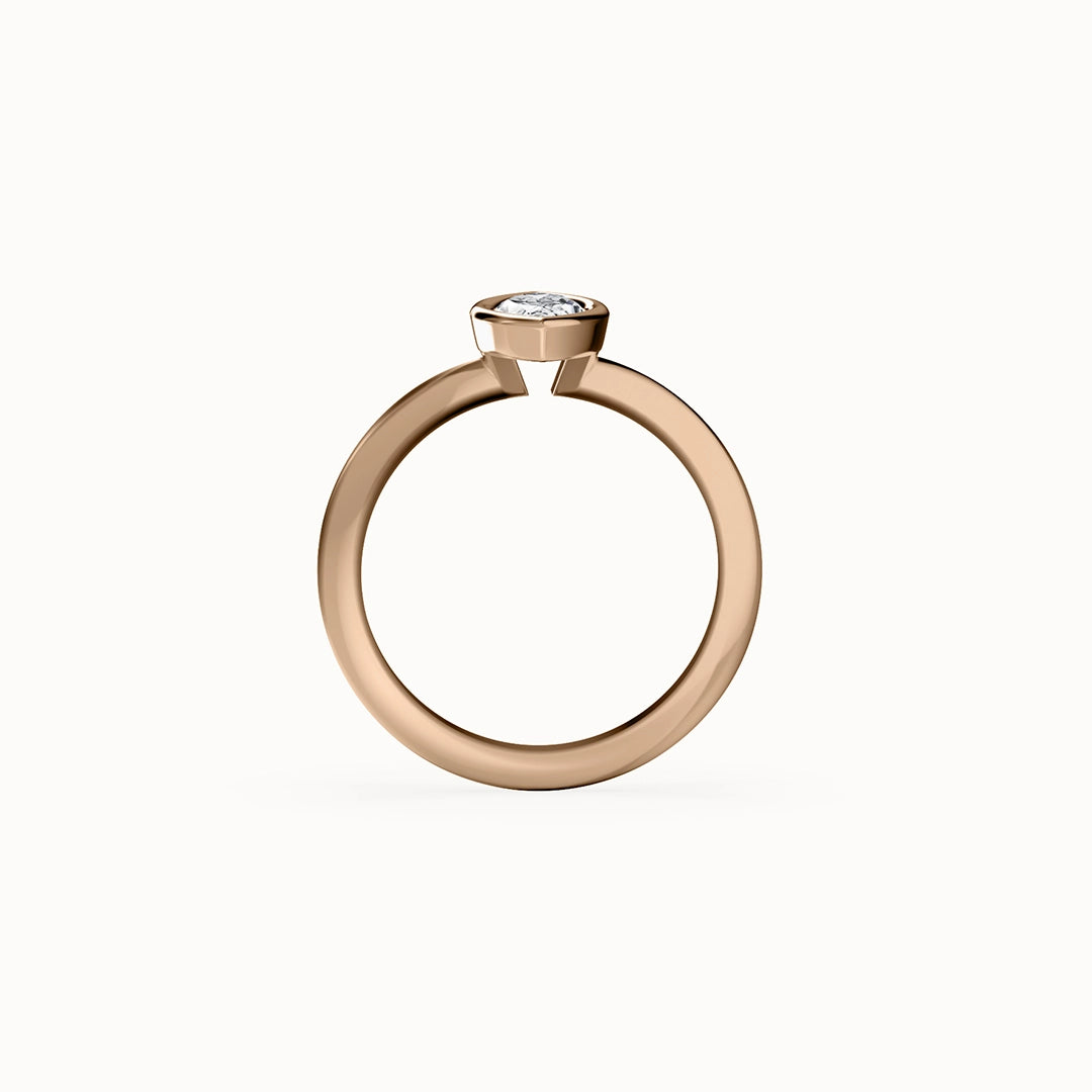 Moorea Marquise-cut Diamond Engagement Ring
