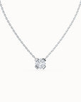 Origin Princess-cut Diamond Necklace