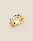 Shoreline bague diamant taille cœur