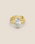 Shoreline Marquise-cut Diamond Engagement Ring