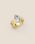 Shoreline Marquise-cut Diamond Engagement Ring
