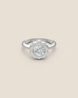 Sunkissed Round Brilliant-cut Diamond Solitaire Ring