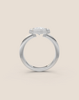 Sunkissed Round Brilliant-cut Diamond Solitaire Ring